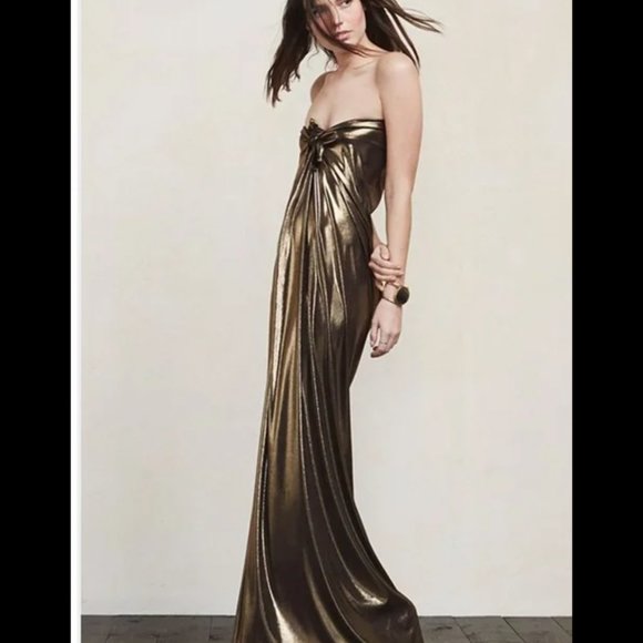 Reformation Tina Dress in Chocolate - New with tag - Picture 5 of 5